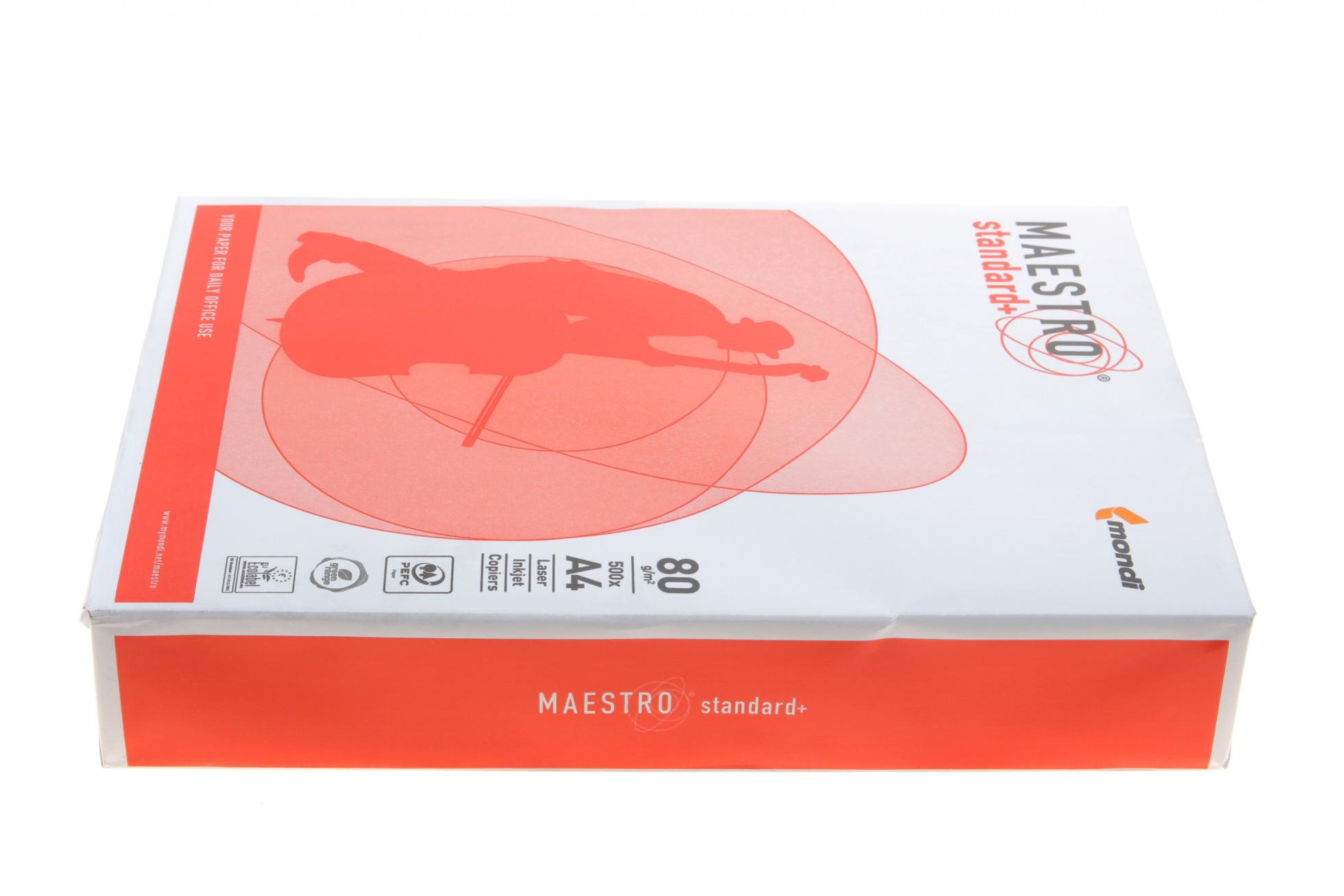 Папір ксероксний А4 Maestro Standard+ 80 г/кв*м клас В