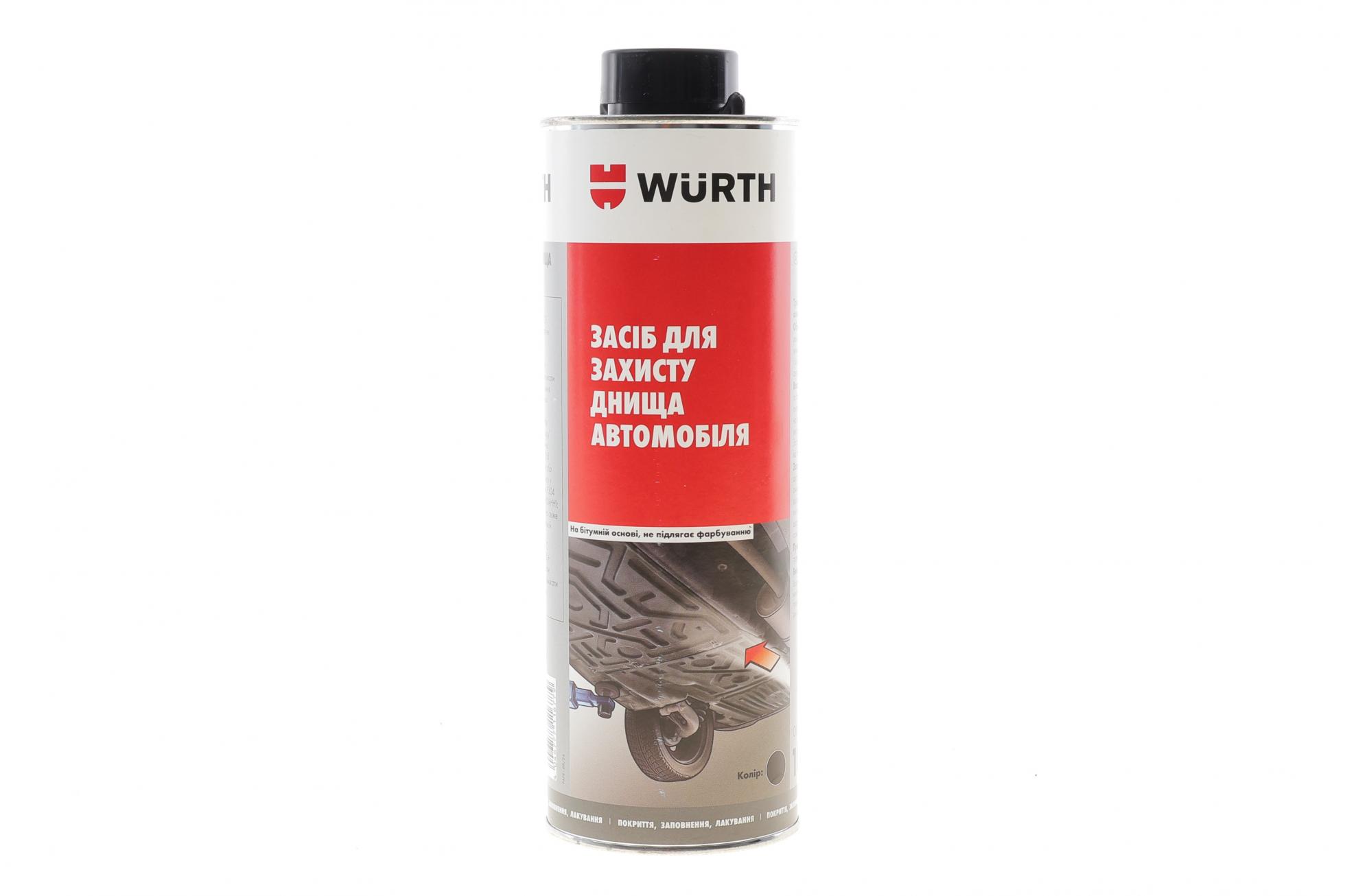 WURTH Засіб для захисту днища автомобіля 1000ml 0892072